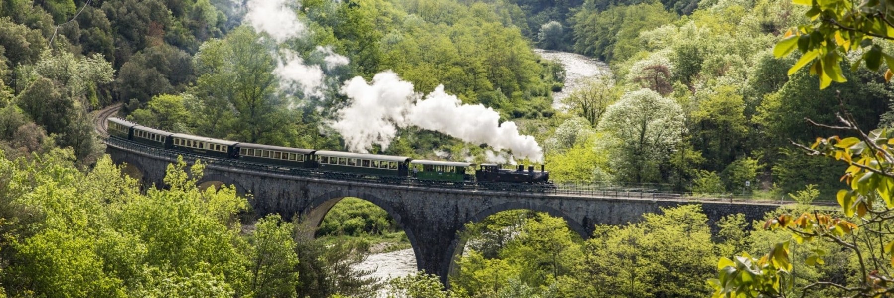 Het treintje van de Ardèche