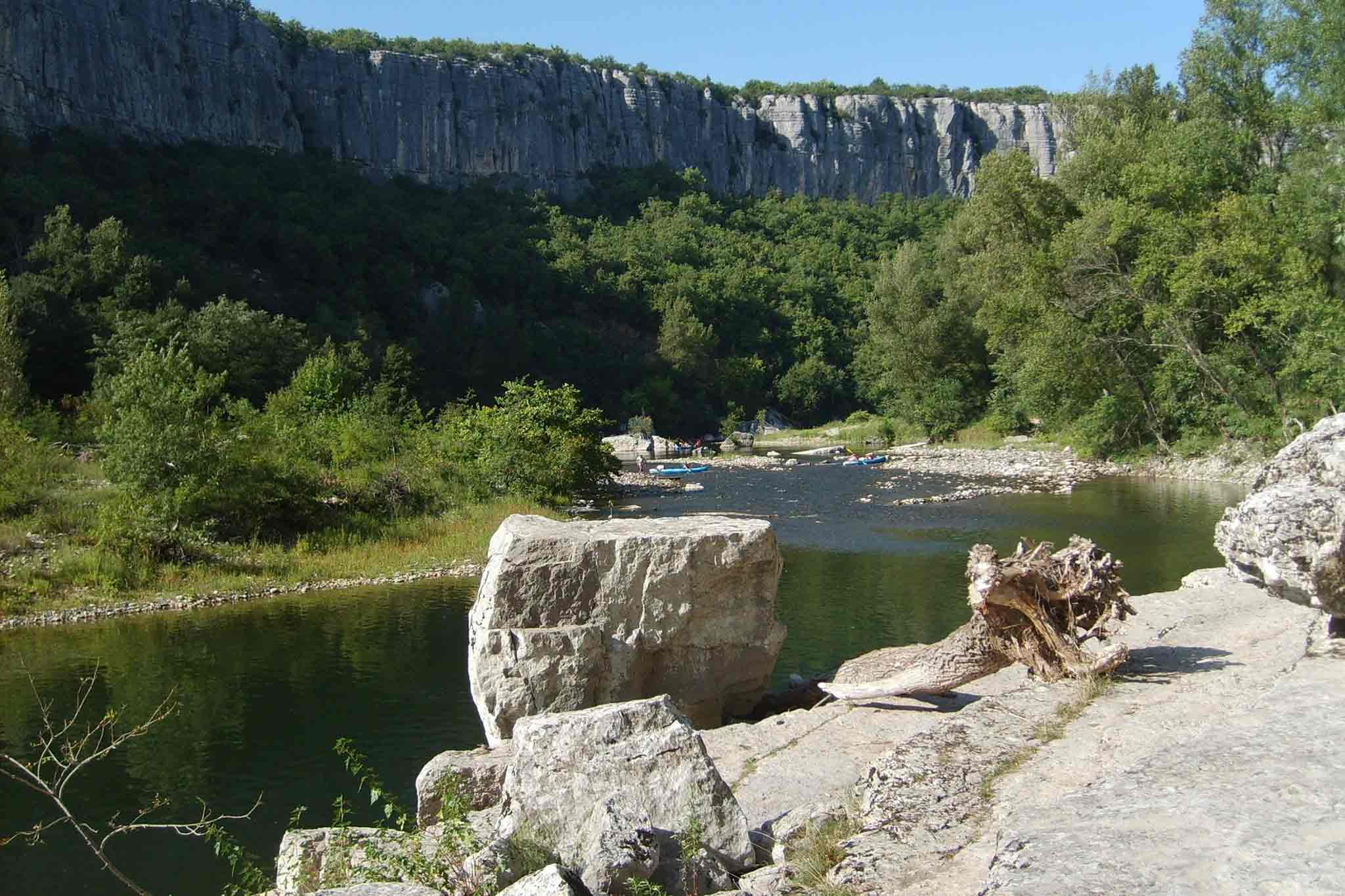 Ardèche in juni